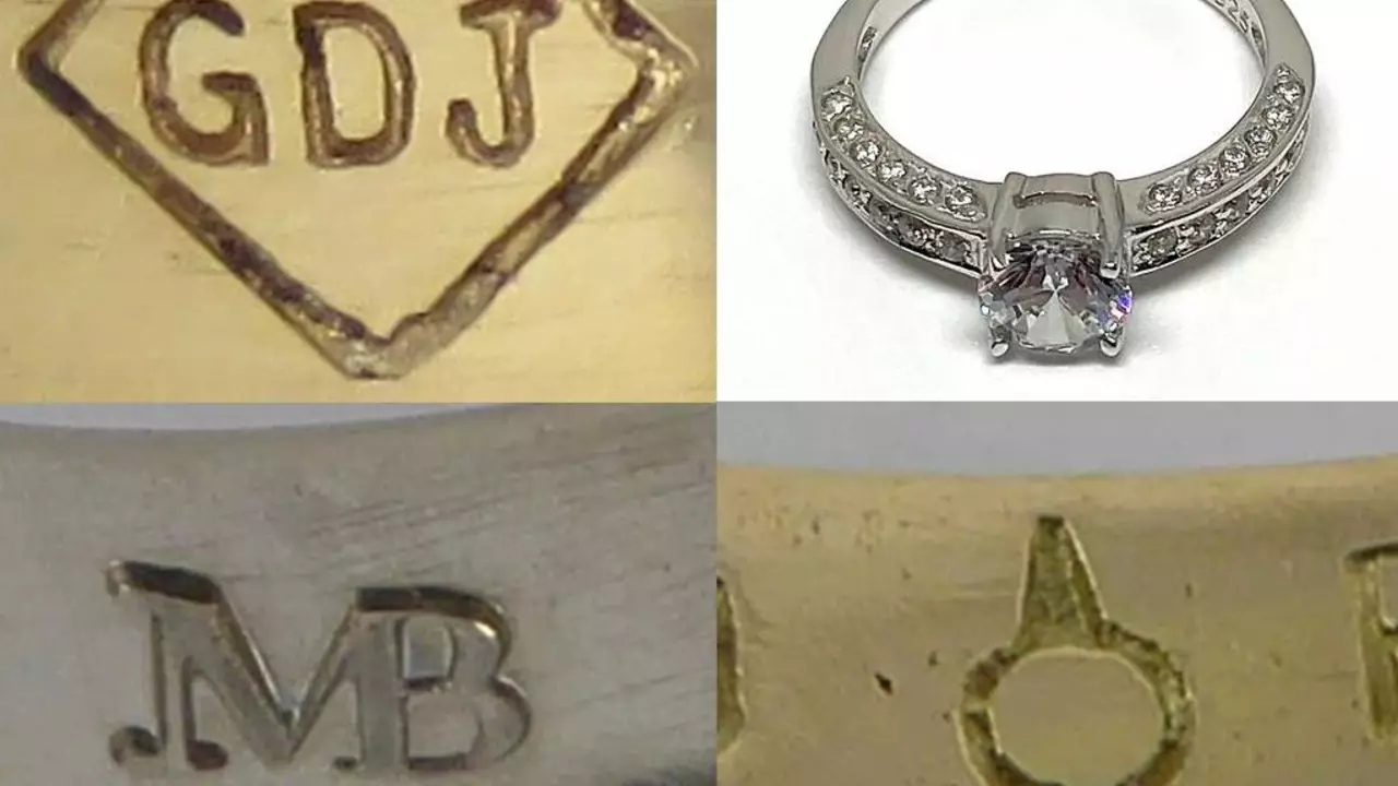 What does IBB CN stand for stamped on jewelry?